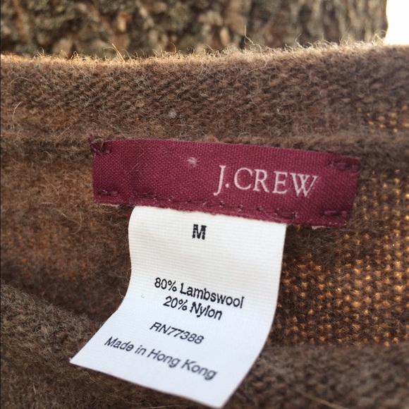 Fringed J Crew lambswool sweater - Picture 3 of 4